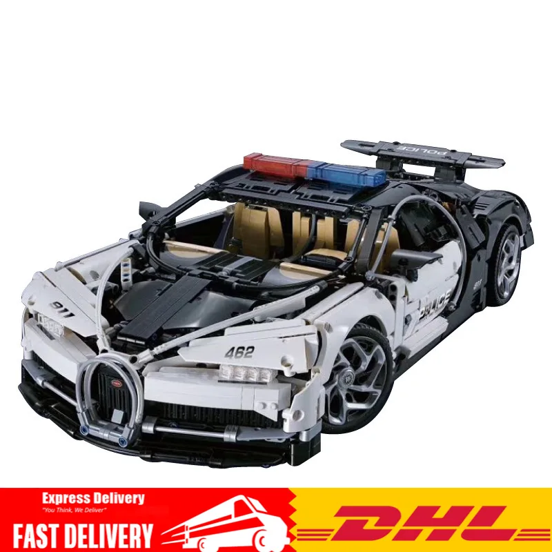 3635PCS 3388D Super Racing Car Model Series Bugatti Chiron Building Blocks Bricks Kids Toy for Christmas | Игрушки и хобби