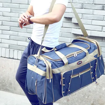 

Aelicy Men Casual Oxford Luggage Bag Mom Baby Beach Bags Big Size Messerger Bags Toy Tool Storage Handbag Pouch Tote Shoulder