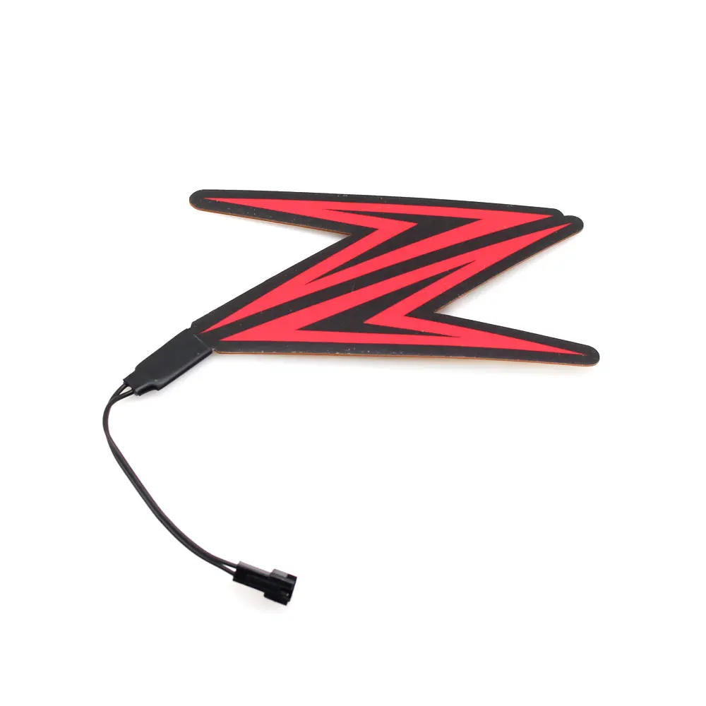 Motorcycle Night Riding Cold Light Signal Flashing Stripe Luminous Sticker For Kawasaki Z900 Z650 Z1000 Z800 Z750 Z300 Z250 Z125