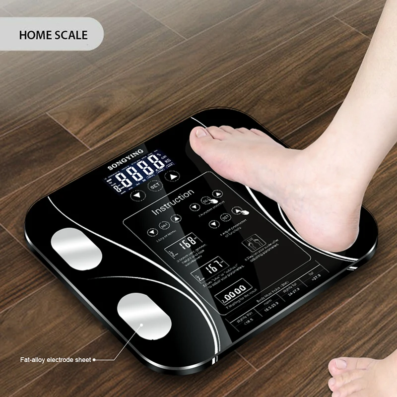 Smart Body Fat Scale lcd цифровой беспроводной телефон получить ИМТ монитор веса