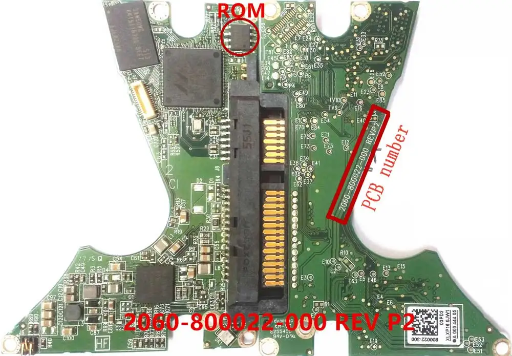 

unlocked Hard disk drive pcb board 800077,800022,800065,800066 WD pcb data recovery