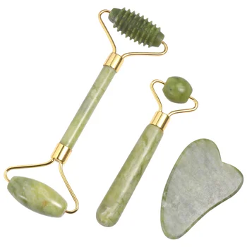 

1 Set of 3pcs Smooth Massage Rolling Ball Guasha Board for Face