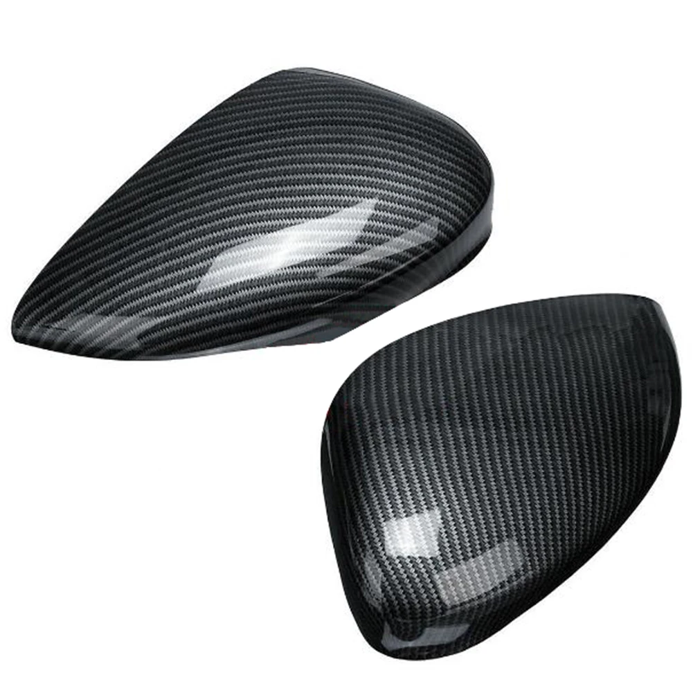 Для Ford Fiesta 2010 2011 2012 2013 ABS углеродное волокно печатное зеркало на дверь крышка добавить на