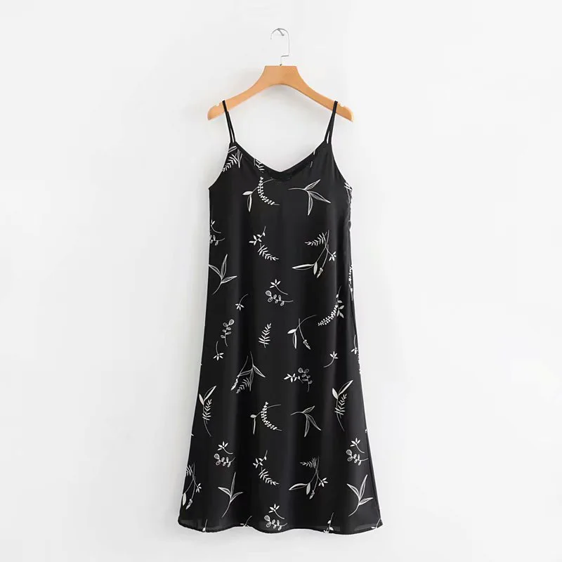 

Women Summer Tank Dress Casual Stripe Black Long Camisole Slim Women Beach Cami Dress Casual Plus Size Elegant Long Dresses