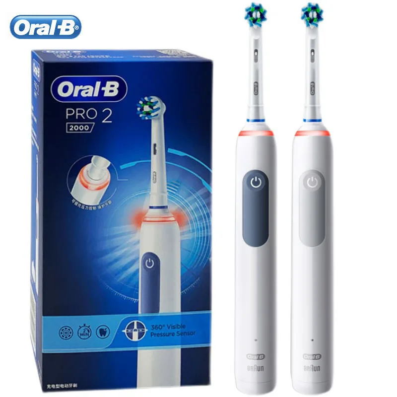 Oral B Smart Clean 360 Rechargeable Toothbrushes, 2 Pack