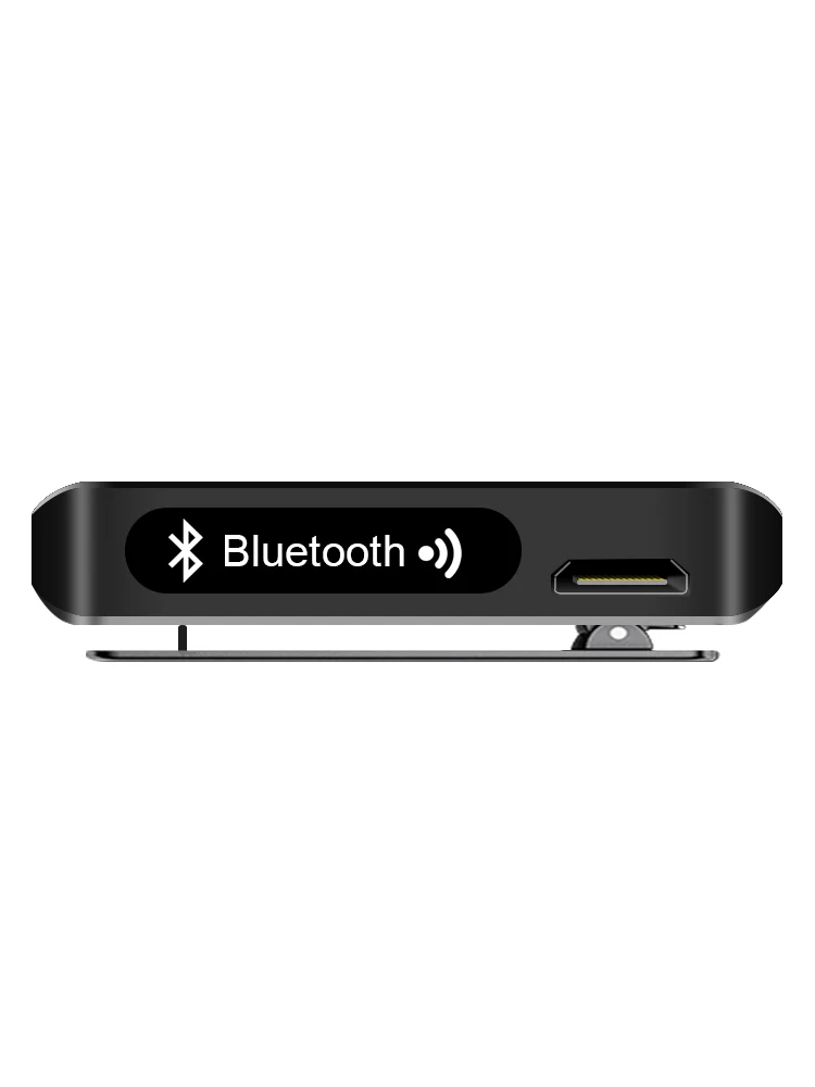 Спортивный MP3-плеер RUIZU M5 с Bluetooth и клипсой 8 ГБ, мини, полный сенсорный экран, поддержка FM, запись, электронная книга, часы, шагомер