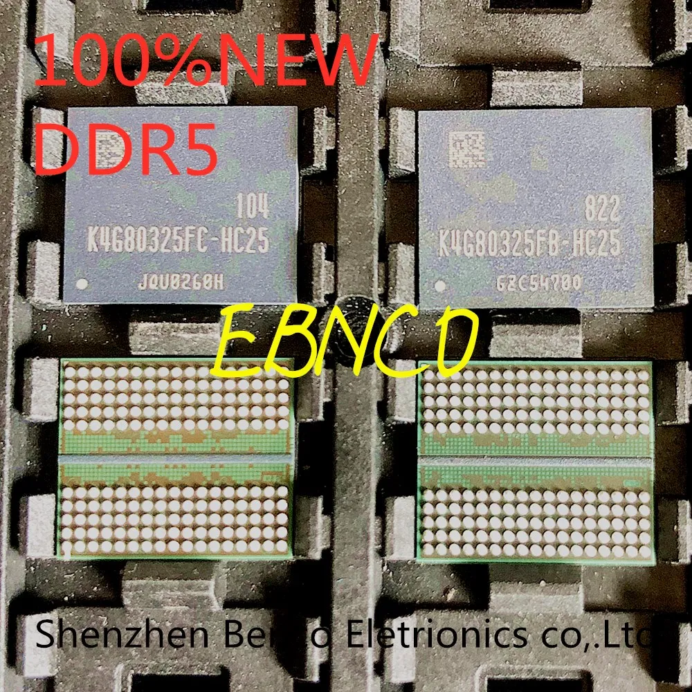 100% оригинальные новые чипы DDR5 K4G80325FB-HC25 K4G80325FC-HC25 K4G80325FB K4G80325FC BGA Chipest | Электроника