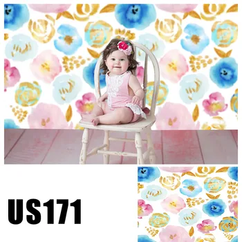 

HUAYI Photography Backdrop Flowers Baby Photos Background Photo Booth Props US171