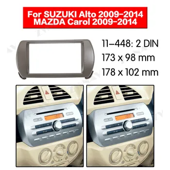 

Radio Facia For SUZUKI Alto 2009-2014/MAZDA Carol 2009-2014 2DIN Bracket dvd player Fascia Car Stereo Radio Installtion Dash