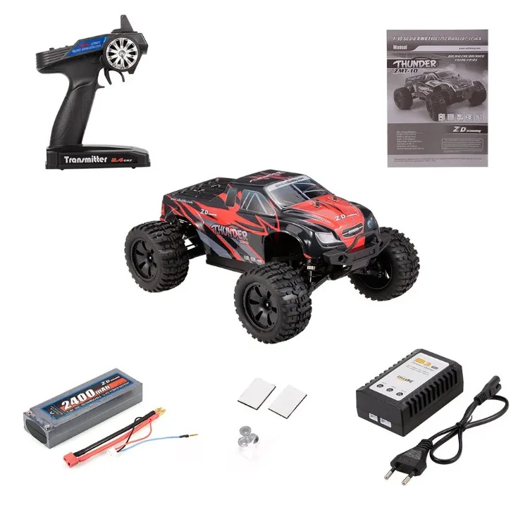 

1:10 Electric Four-wheel Drive Brushless Truck 60A Brushless Full Waterproof ESC 1:10 SCALE 4WD Brushless Electric Monster Truck