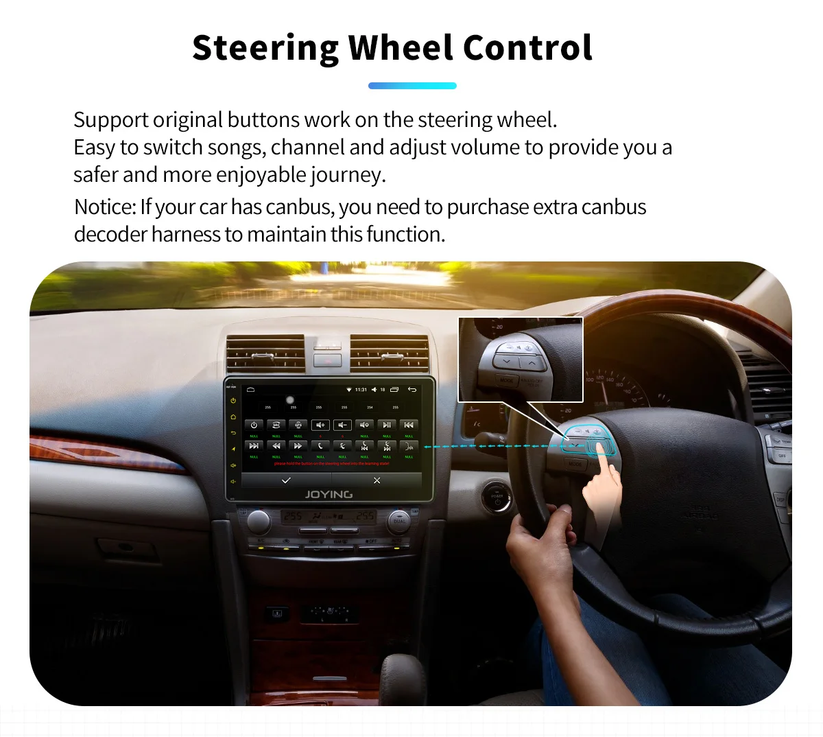 Clearance Joying 32GB ROM single 1 din 10.1" full touch screen Android Car GPS Radio Stereo Mirror Link head unit Multimedia Player Camera 3