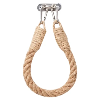 

Nautical Rope Toilet Paper Holder Antique Industrial Wall-Mounted Towel Rack Bathroom Toilet Decoration