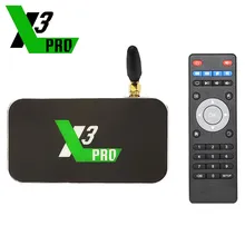 X3 PRO Amlogic S905X3 Android 9,0 ТВ приставка 4 Гб DDR4 смарт-приставка 2,4G 5G WiFi 1000M LAN Bluetooth 4K медиаплеер X3CUBE