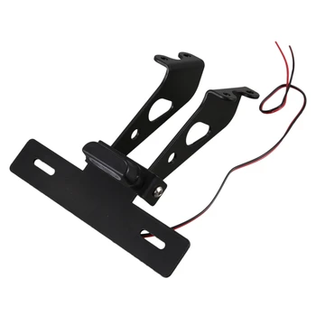

Motorcycle License Plate Bracket License Plate Holder Led Lights for YAMAHA MT-07 FZ-07 MT 07 2014-2019
