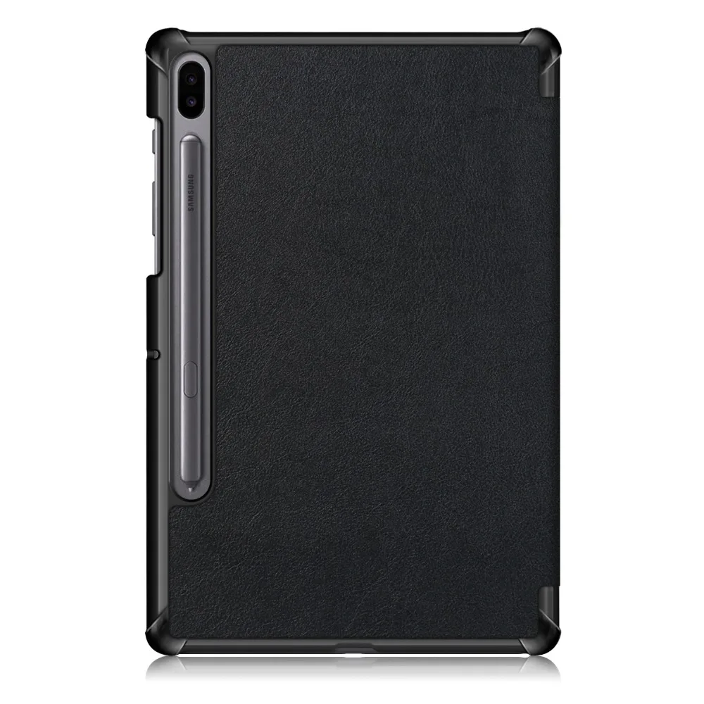 GLIGLE Тонкий чехол для samsung Galaxy Tab S6 10,5 SM-T860 SM-T865 чехол для samsung Tab S6 10,5 чехол+ стилус+ пленка для экрана