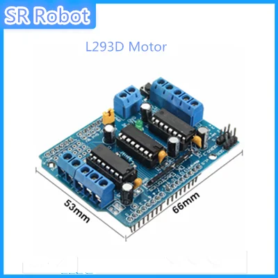 Плата расширения двигателя L293D для Arduino Mega2560 4 Channel H управление доской