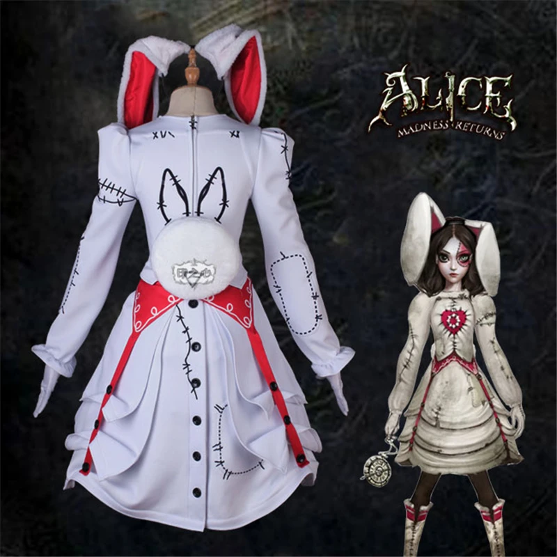 Cosplay Alice Madness Returns Costume Dress Alice 