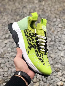 

Versace Mens shoes lxuury low top fashion men chain reaction comfortable outdoor walkingsneakers squalo lace-up calzado V2