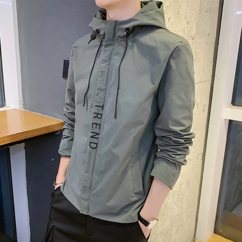 

Autumn And Winter New Style Korean-style Outdoor Jacket Coat Men's Popular Brand Flow Thin Windcheater Men'S Wear Casual on Clot
