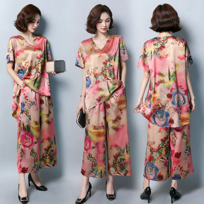 

2019 Summer Fashion Cool Simple Comfortable Elegant Two-Piece Set
