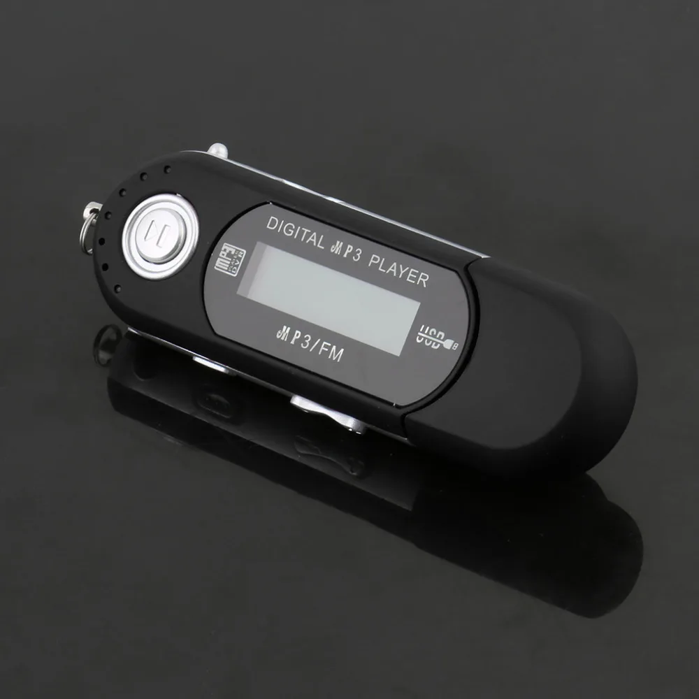 Мини флеш-диск USB 2,0 высокая скорость передачи ЖК-дисплей MP3 музыкальный плеер подсветка на ЖК-дисплей обеспечивает четкий дисплей 3 цвета