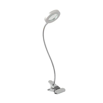 

Home Bedside Flexible Gooseneck Easy Install Work Lights Eye Protection Portable Desk Clip-on Office For Make Up USB LED Lamp