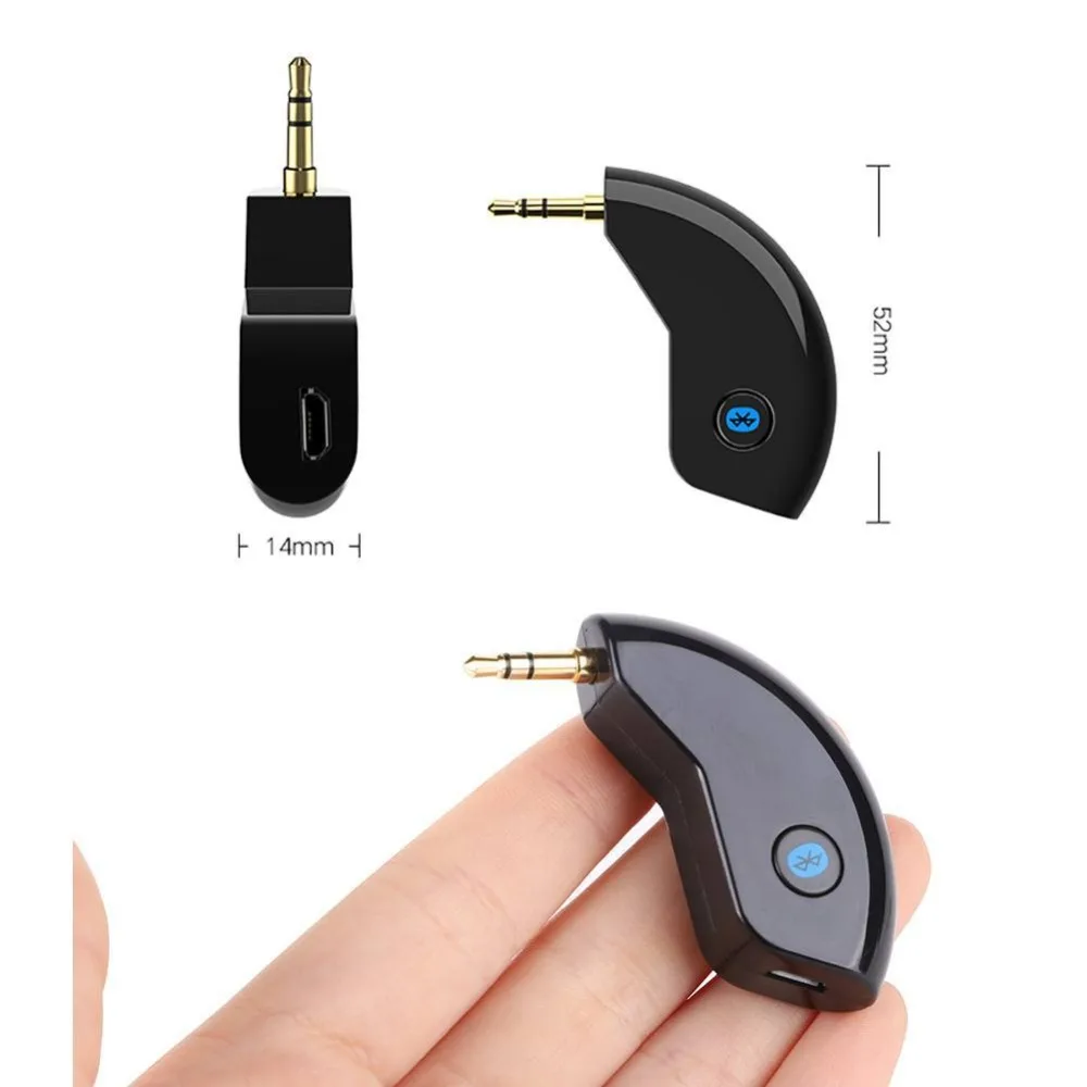 Bluetooth аудио Музыка приемник Bluetooth V4.2 и EDR USB 3,5 мм автоматическое подключение автомобильных наушников Bluetooth адаптер