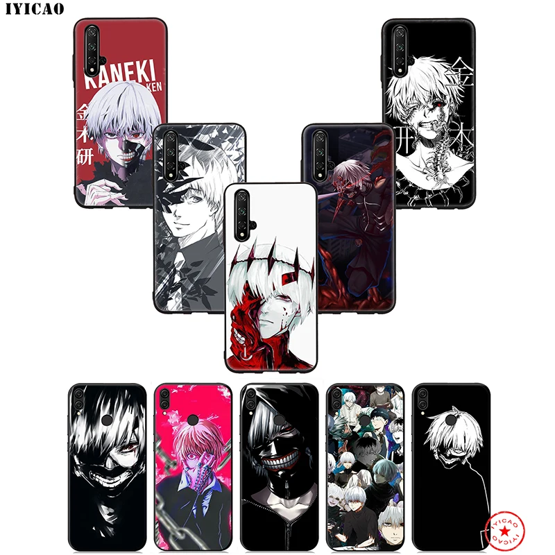 IYICAO одежда с надписью Tokyo Ghoul мягкий чехол для huawei Honor 20 10 9X9 8C 8X8 7X 7C 7A 6A Nova 5i 4 3i 2 2i Lite