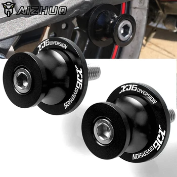 

Motorcycle Accessories M6 Swingarm Sliders Spools Stand Screws For YAMAHA XJ6 DIVERSION 2009 2010 2011 2012 2013 2014 2015