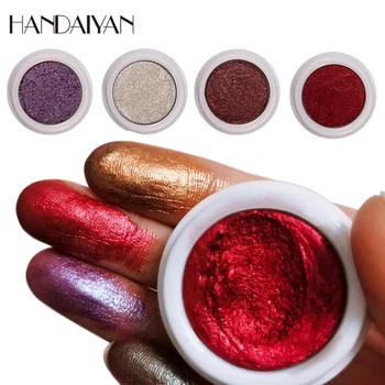 

12 Colors HANDAIYAN Eyeshadow Matte Pearlescent Glitter Eye Shadow Shimmer Pigment Eye Shadow Easy to Wear Women Makeup