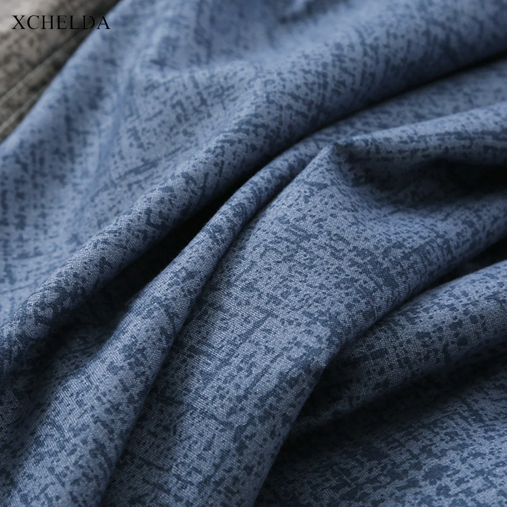 Luxury  Duvet Comforter Cover Bed Sheet set Double Queen King Size Bedding Set Solid Blue Cotton Adult linens Home Textile