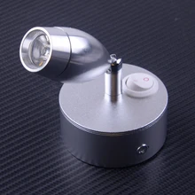 ^^Best Offers DWCX Aluminum Interior Wall Silver 12V LED Spot Reading Lights Switch Motorhome Spotlight White for Camper Van Caravan Boat ^^Best Offers DWCX Aluminum Interior Wall Silver 12V LED Spot Reading Lights Switch Motorhome Spotlight White for Camper Van Caravan Boat