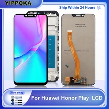 Écran tactile LCD de remplacement, 6.3 pouces, pour Huawei Honor Play COR-L29 COR-AL10=
