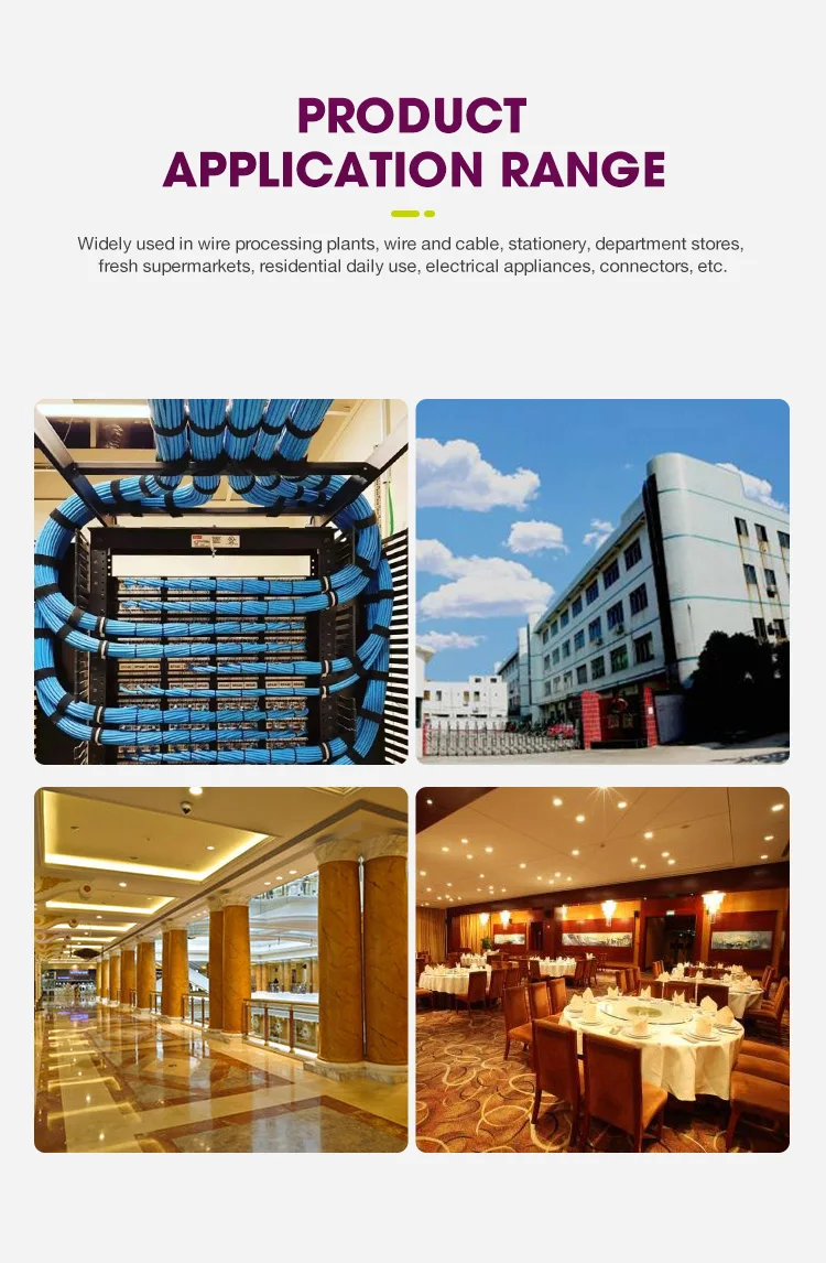 reutilizável, tiras de fio 150x 8mm 200x 8mm 100x8mm, 300 peças