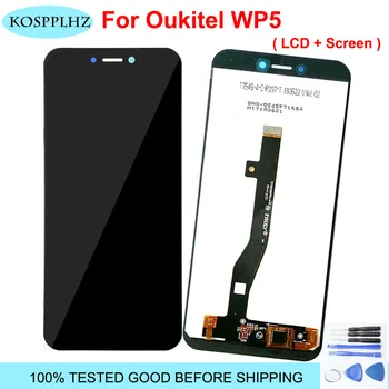 

KOSPPLHZ For Oukitel WP5 LCD Display + Touch Screen Digitizer Assembly 100% New Mobile Phone Replacement Parts + Tools+ Adhesive