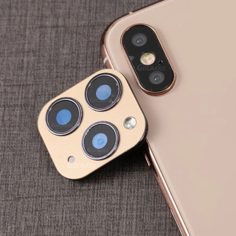 Металлический объектив для камеры, металлическое стекло для iPhone X, XR, XS, максимальное изменение секунд, 11Pro, для iPhone 11 PRO, максимальная Защитная пленка для объектива