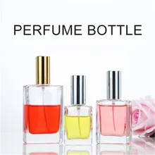 30 мл 50 мл 100 мл пустая стеклянная бутылка достаточно распылительная бутылка запах путешествия размер портативный повторное использование алюминиевый спрей парфюмерная бутылка