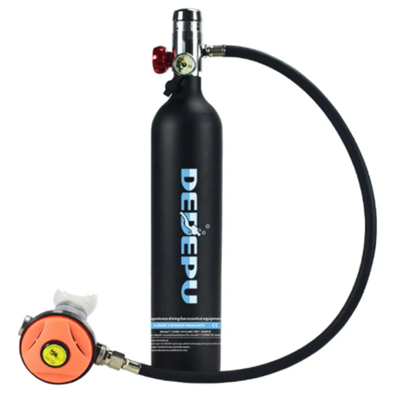 

New DEDEPU Diving Equipment Underwater Respirator 1L Diving Oxygen Bottle Swimming Equipment