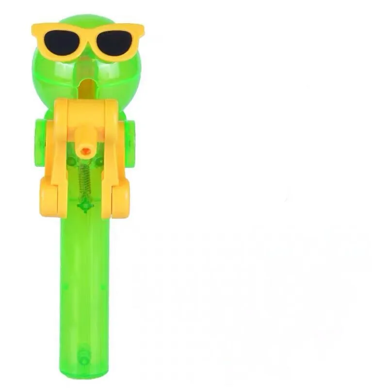 Новейшая креативная персональная игрушка леденец держатель декомпрессионная игрушка леденец робот декомпрессионная игрушечная Конфета - Цвет: green