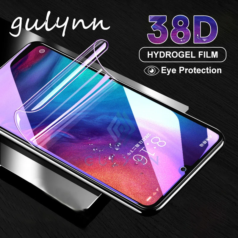 Гидрогелевая пленка с защитой от синего света для Xiaomi Redmi Note 9 8 7 6 5 Pro K20 38D Защита