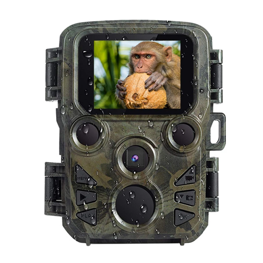 Мини-камера для охоты на дикую природу 12MP 1080P водонепроницаемый видеорегистратор камера s для безопасности фермы Быстрый триггер