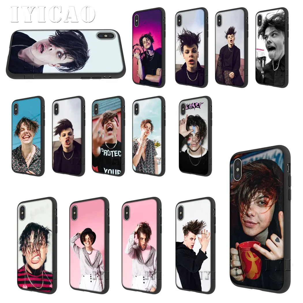 

IYICAO Yungblud Singer Soft Silicon for iPhone 5 5s SE 10 X XS XR XS Max 6 6s 7 8 Plus 11 pro max Phone Cover