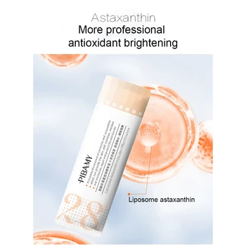 

28 Pcs Hydrating Anti-Wrinkles Firming Skin Smooth Fine Lines Anti-Aging Essential Liquid Astaxanthin Cream