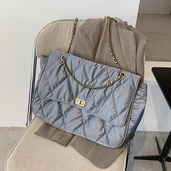 

Luxury Brand Design Large Women Shoulder Crossbody Bags 2020 New Sequin Waterproof Handbags Ladies Messenger Bags Female Purses