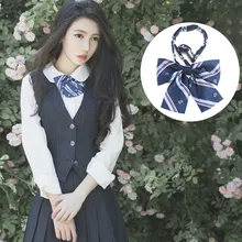 Взрослый галстук подарочный галстук полосатый студенческий стиль Школьный Галстук-бабочка весна осень простой модный галстук# ew