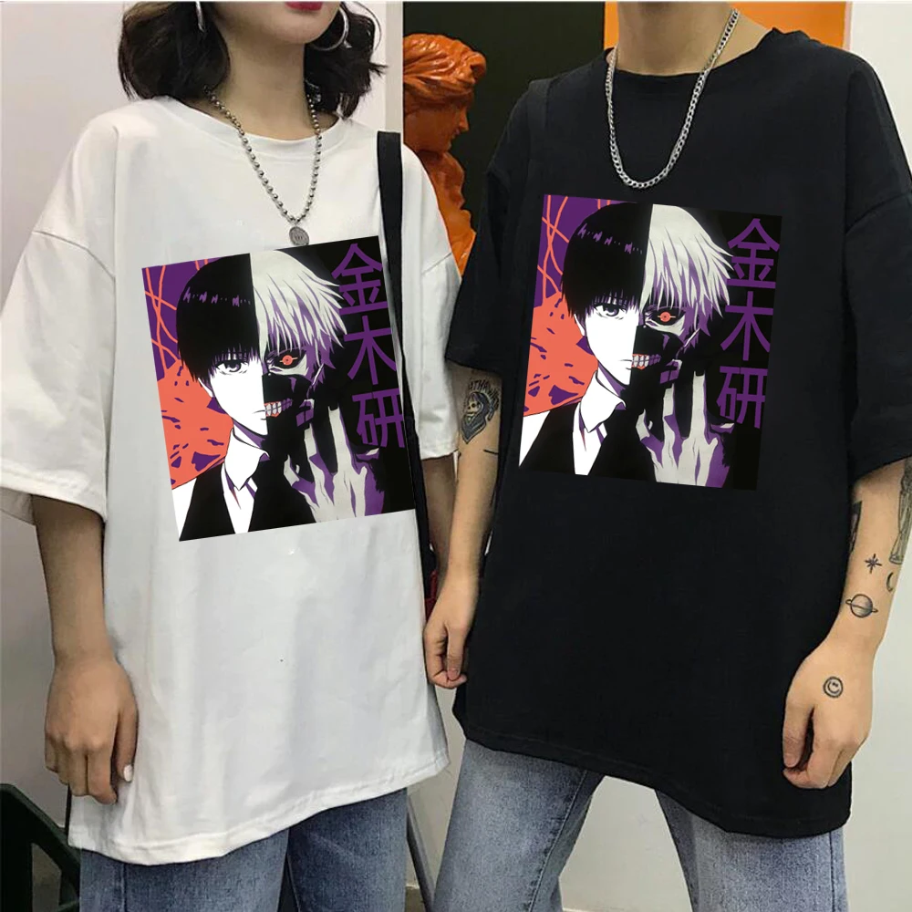 Мужская хлопковая футболка с рисунком Аниме Манга Токийский Гуль новая Funimation Kaneki