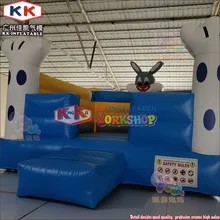 Использованный коммерческий надувной кролик надувной батут/прыгающий замок для продажи