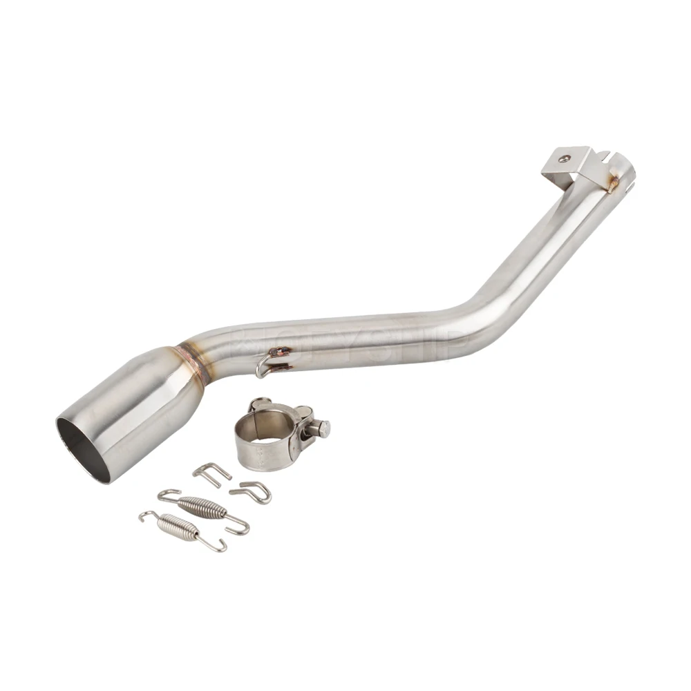 For Keeway TX 125 2012 to 2018 2019 2020 2021 TX125 TX 125 SM / Enduro Escape Slip-on Motorcycle Exhaust Muffler Mid Link Pipe - Image 3
