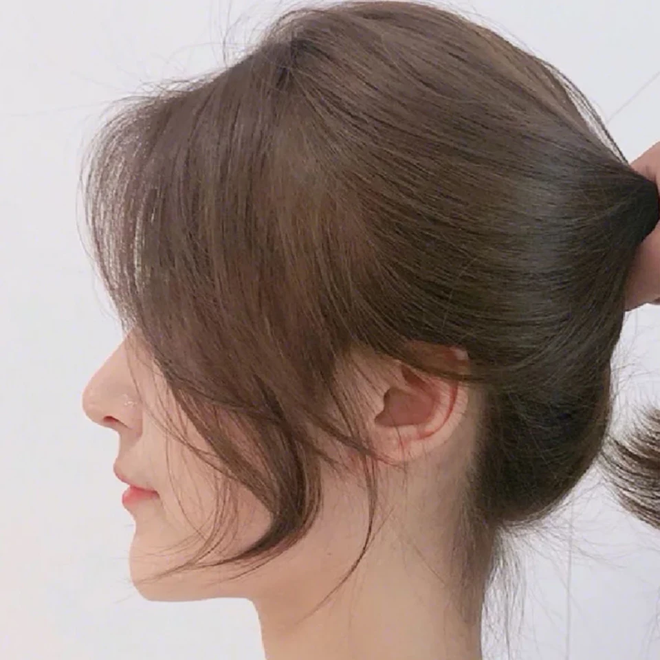 Brazilian Clip In Bangs Human Hair 3D Air Bangs for Women Hair Pieces Invisible Seamless Remy Replacement Hair Wig 5 Brazilian Clip In Bangs Human Hair 3D Air Bangs for Women Hair Pieces Invisible Seamless Remy Replacement Hair Wig 5