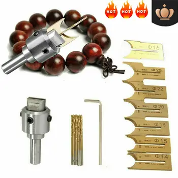 

HOT Hand Tool Sets Buddhist Bead Alloy Knife, Bead Drill, Milling Bracelet, for Soft&Hard Woodworking tools